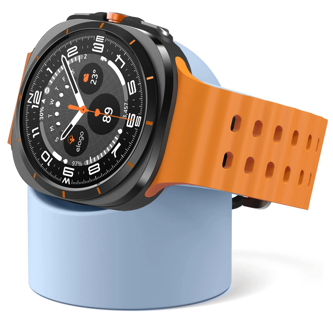 Premium Silicone Charging Bracket for Smartwatch Charger Storage