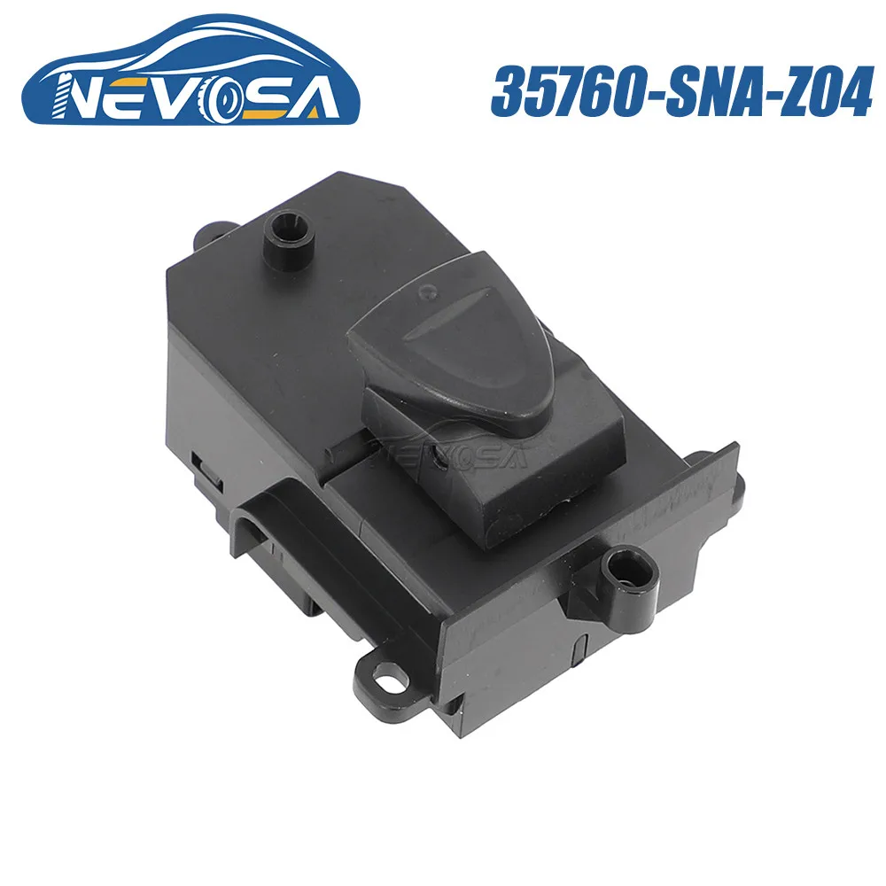 

NEVOSA 35760-SNA-Z04 For Honda Civic Sedan 2006 2007 2008 2011 Power Window Switch Glass Lifter Button 35760-SNA-J04 Car Parts