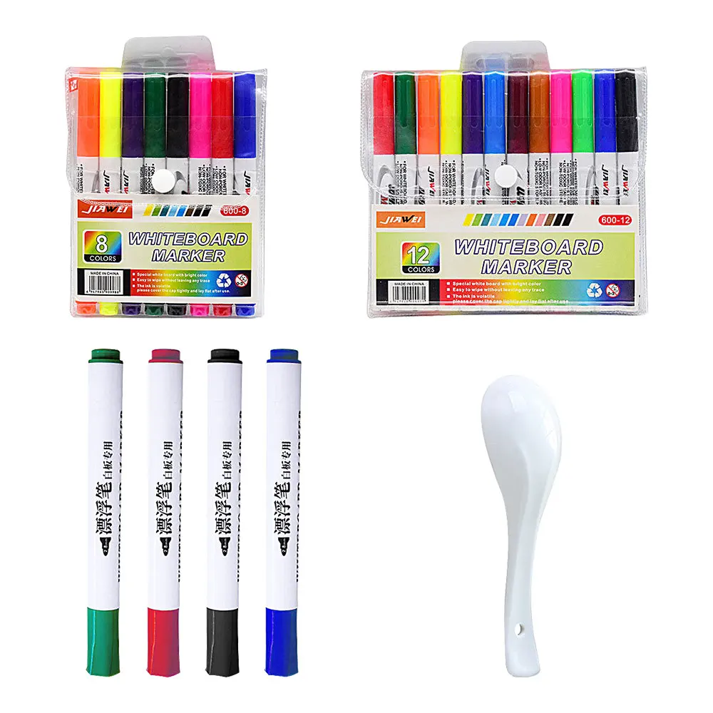 Hot Selling Colorful Whiteboard Pen Erasable Water Color Marker Pen Set -  China Whiteboard Pen, Marker Pen