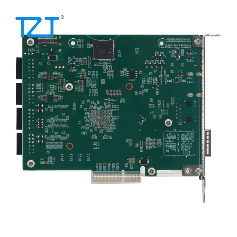 TZT HamGeek XCKU5P 개발 보드 FMC PCIe 3.0 FPGA용 HDMI 호환 100G 기가비트 이더넷