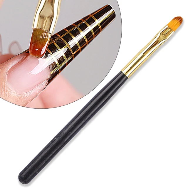 Acrylic Russian Manicure UV Gel Brush Nail Art Design Painting Tool Pen  Polish Brush Kit Beauty Drawing Nail Art Brushes - AliExpress