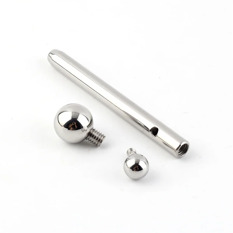 Urethral Dilator Silicone Urethral Dilator The Ultimate Prince Wand Attachable To Piercings Urethral Wand Adult Product For Male Sounding Chasity Belt Sex Games Gay Fetish