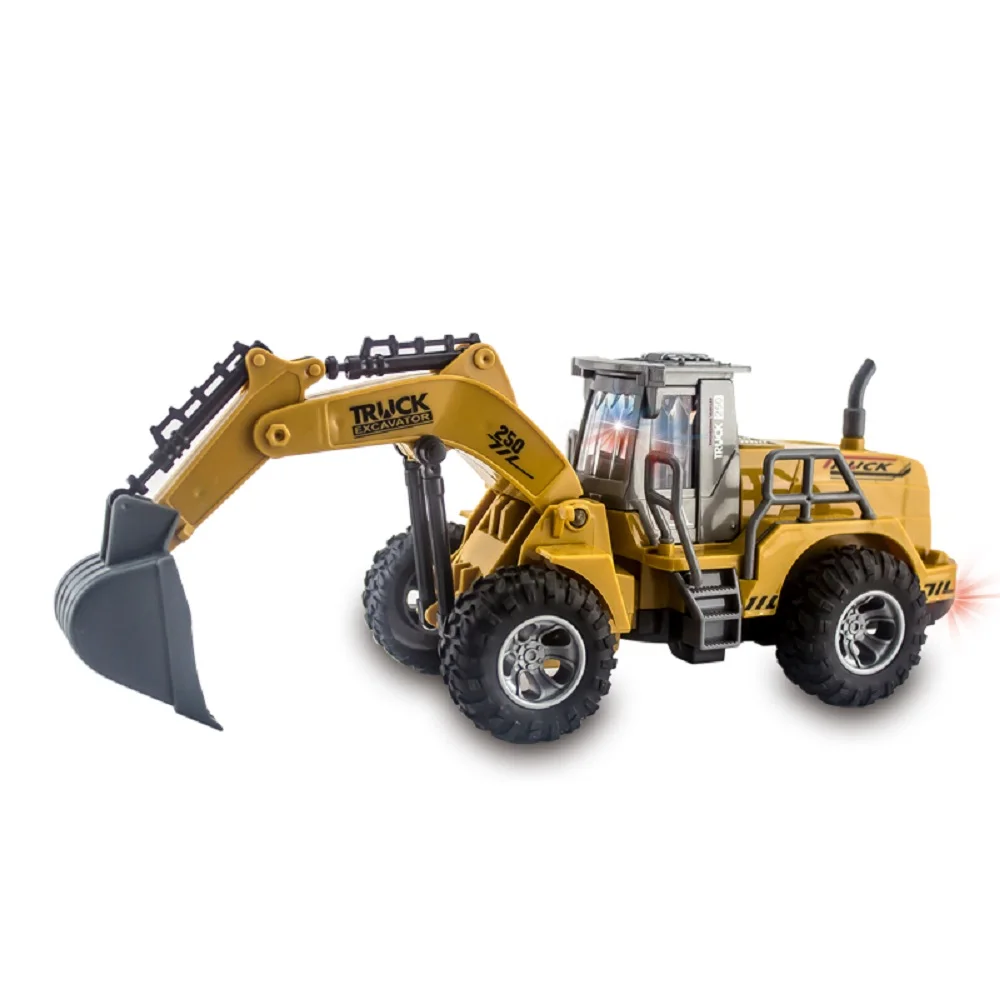 RC Excavator Dumper Car Remote Control Engineering Vehicle Children's Puzzle Electric Wireless RC Car Forklift Toys for Boys Kid 5