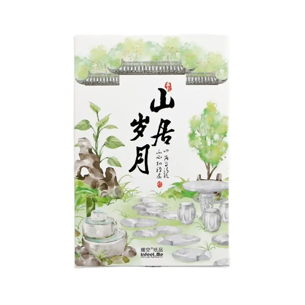 30 Sheets/Set Ancient Courtyard Life Series Postcard DIY Greeting Card Birthday Gift Card Message