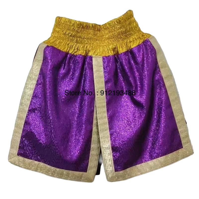Muay Thai Shorts Männer Frauen Kinder Kickboxen Shorts Professionelle MMA BJJ Kampfkunst Kleidung Taekwondo Käfig Kampf Boxen Shorts – Detail 9