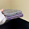 For iPhone 16 Plus 15 14 13 12 11 Pro Max Luxury Glitter Diamond Shiny Rhinestone Shockproof Anti-fall Protective Phone Case 4