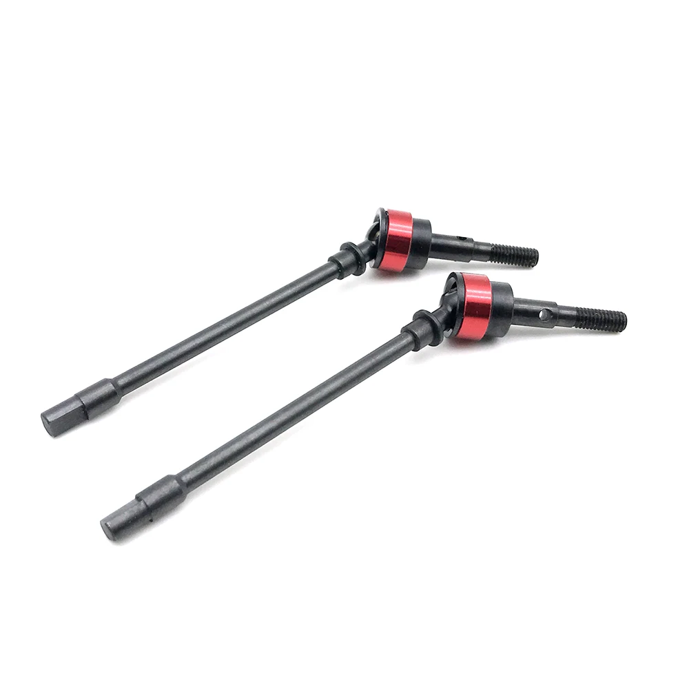 OGRC Front and Rear CVD U-Joint Steel Driveshaft for Traxxas Slash/Stampede/Hoss/Rustler VXL 4X4 Platinum Ultimate Update Parts 1/10 RC Truck Upgrades Parts Replace #6851#6852
