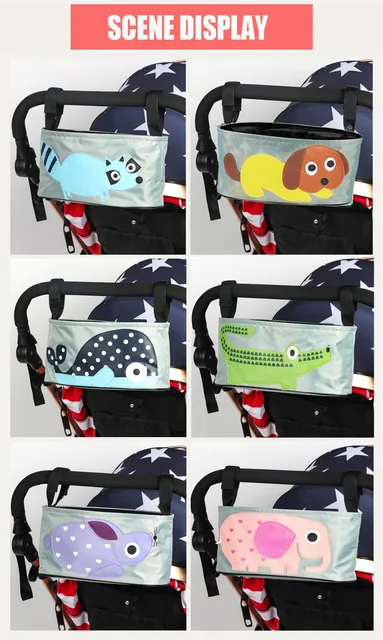 Borsa Per Passeggino Multiuso - Impermeabile, Con Porta Biberon Isolato E Tasca Antifurto - Foto 3