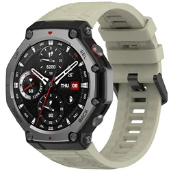 Premium Sport Silicone Strap for Smartwatches - Durable Replacement Bracelet (Gray)