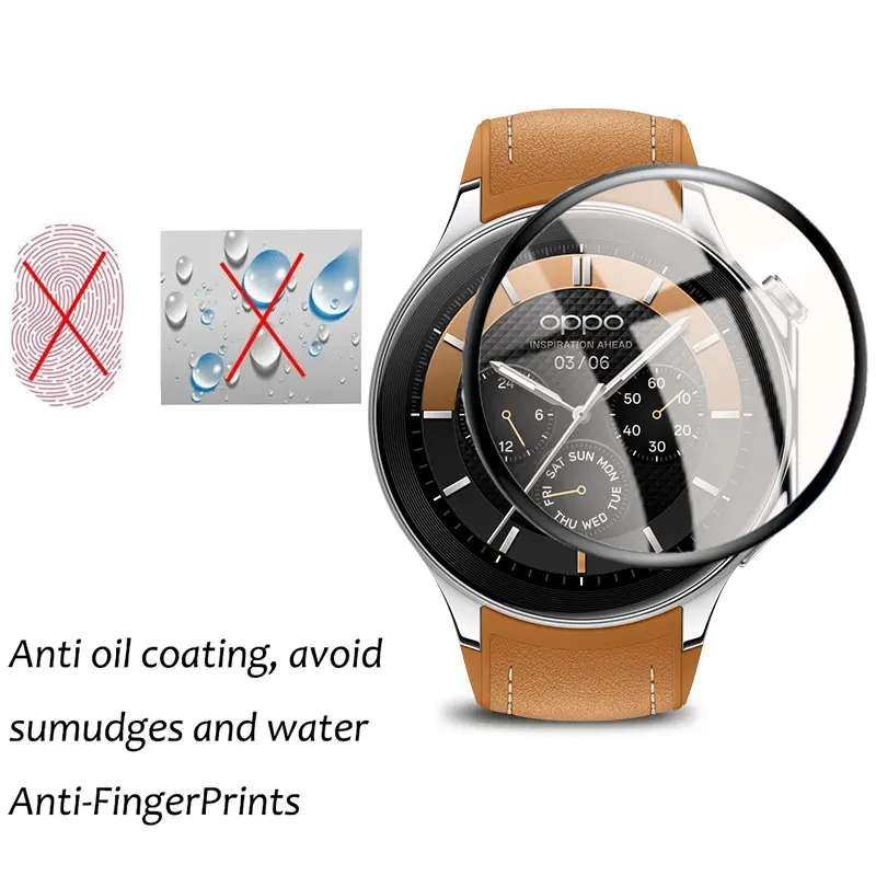 Enhanced 3D Soft Watch Screen Protector - Smartwatch Protective Film Accessories (Not Glass)