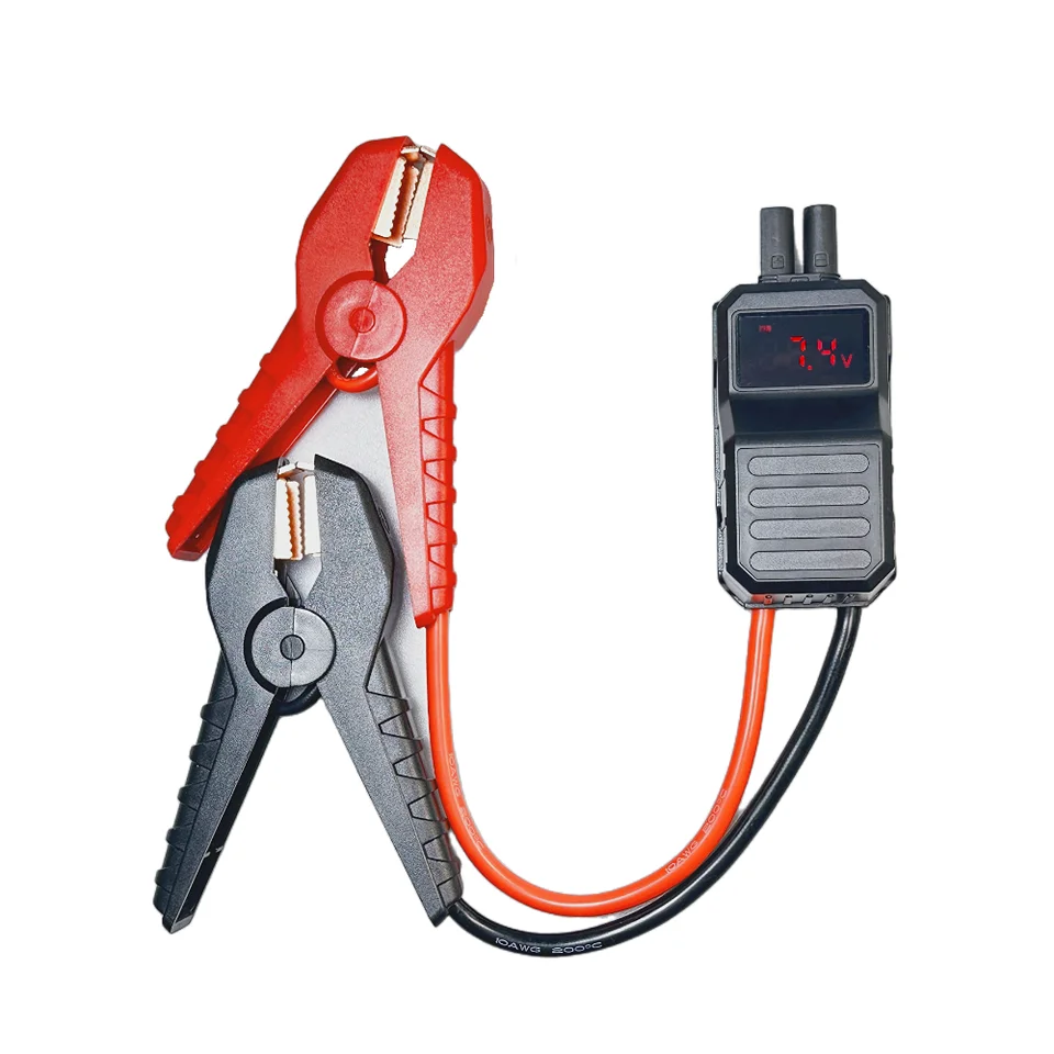 Emergency Battery Jump Cable Clamps For Car Trucks Van RV Car Ignition Clip Adaptor Clamp Universal Battery Booster