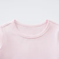 Long Sleeve Top New Style Children Outdoor Trendy Cute Lovely Spring Autumn Casual Fashion Kid Boy Girl Baby Outfit Pink T-shirt 5