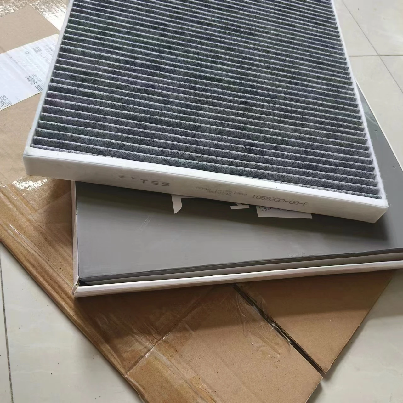 External Cabin Air Filter For Tesla Model S-1059333-00-E 1059333-00-A 1059333-00-F High Quality air filters car filter