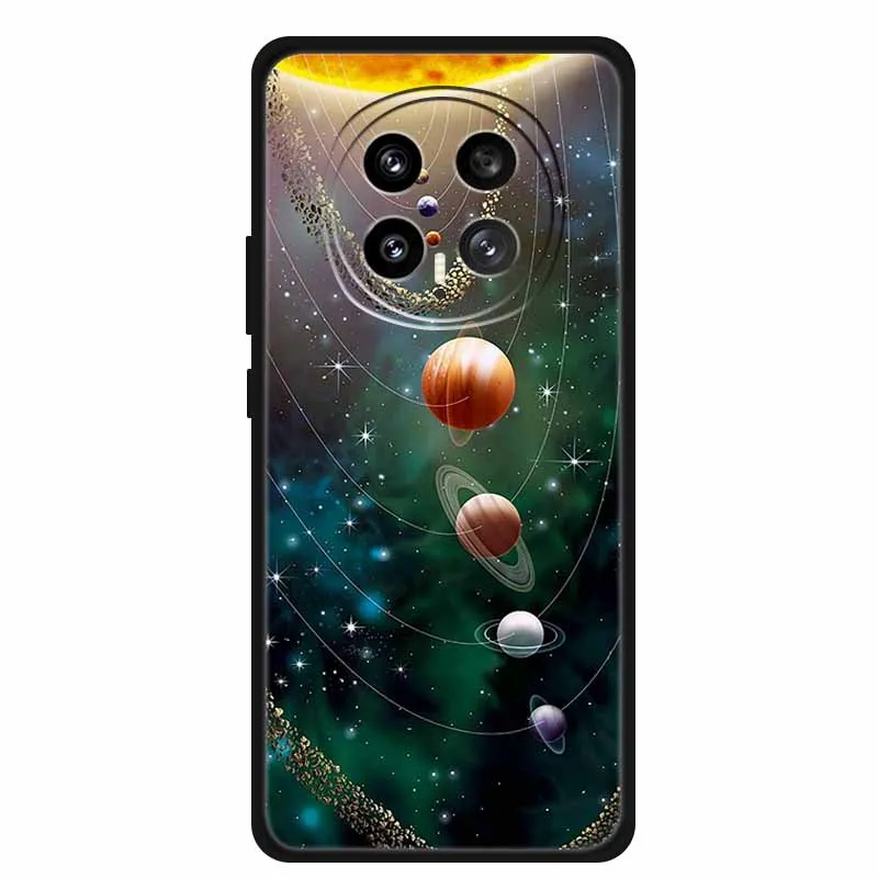 Shockproof Black Silicone Phone Case - Soft and Durable Back Cover
