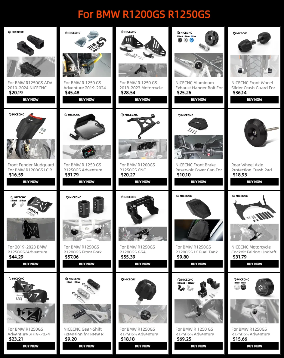 Für BMW R1250GS R1200GS Ständer Seitenständer Vergrößern Fußplatte R1250GS 2019 2020 2021 2022 2023 R 1200GS 2016 2017 2018 – Detail 1