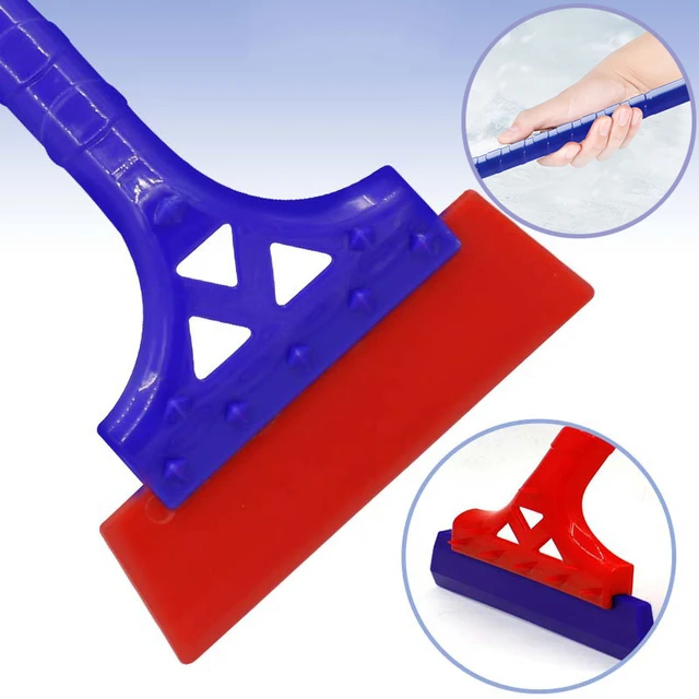 Small Squeegee For Car Window Car Rearview Mirror Wiper Snow Brush And Ice  Scraper With Squeegee Length Up - AliExpress