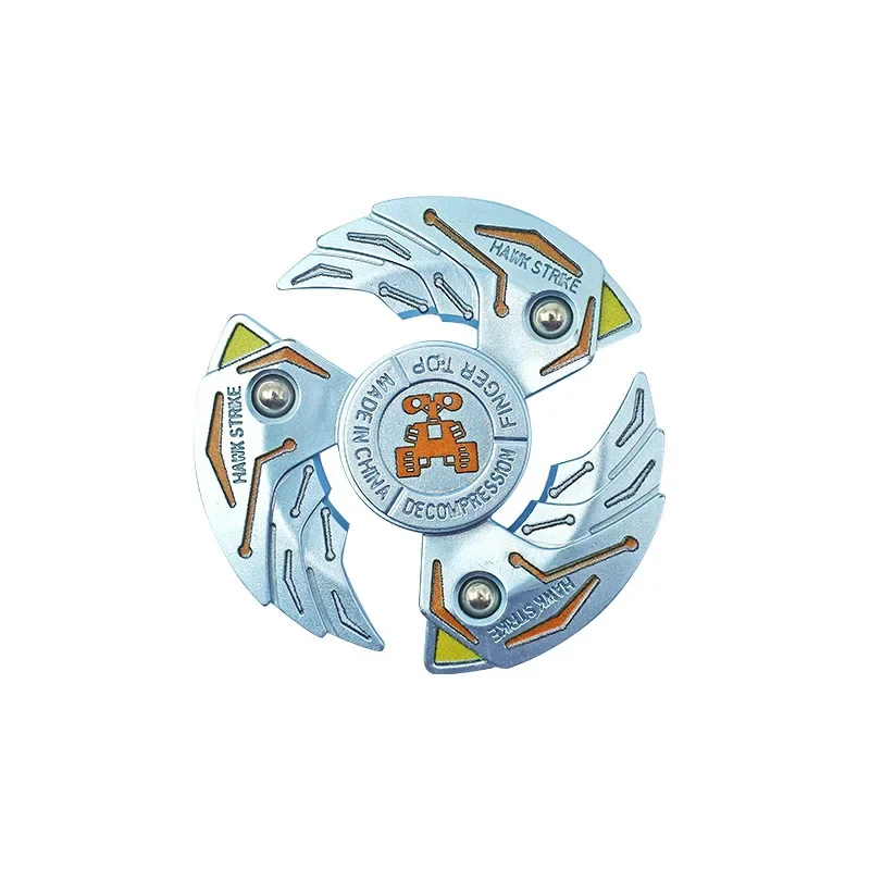 Plastic Fidget Spinner Three-leaf Robot Mecha Transforming Hand Spinner Adult Stress Relief Fidget Toys fidget toys fidget spinner fidget toy fidget spinners