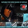 140A Welding Machine 120V 4-in-1 Flux Core Gasless MIG Welder Stick TIG Suitable 2-11lbs Coils Dual Panel Control CSA Certified 5