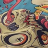 Creative Skull Cartoon For Halloween Printed New Hawaiian Shirt Men Casual Short Sleeve Tops Plus Size Summer Shirts 5