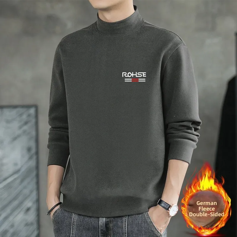 1 piece half turtleneck [rq] dark gray