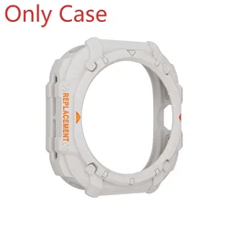 Premium Silicone Sport Strap & Protective Case - Watch 7 Ultra 47mm (W Only Case)