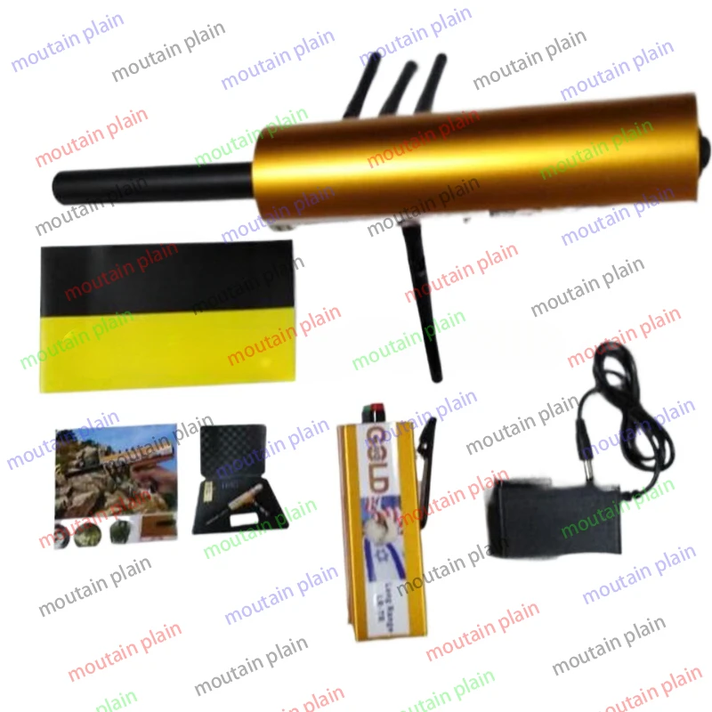 

The Real Gold Long Range Gold Silver Gem Diamond Gold Detector 6 Antennas Plastic Carry Case