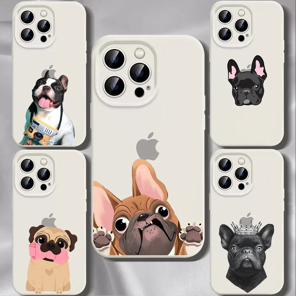 Sleeping Bulldog iPhone Case