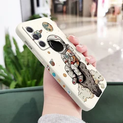 Adorable Saturn-Themed Protective Child Case for Samsung A06 (White 1)