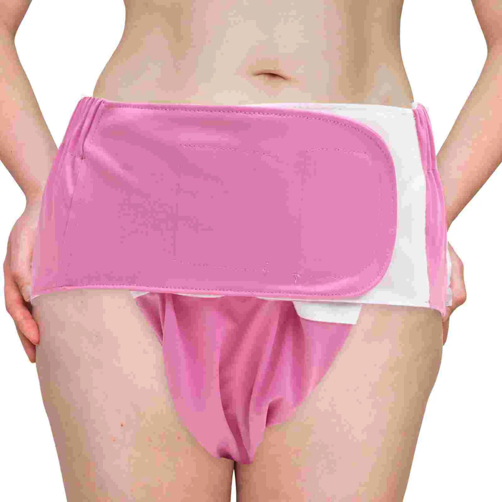 Pants for The Elderly Travel While Lingerie Polyester Reusable Adult 5