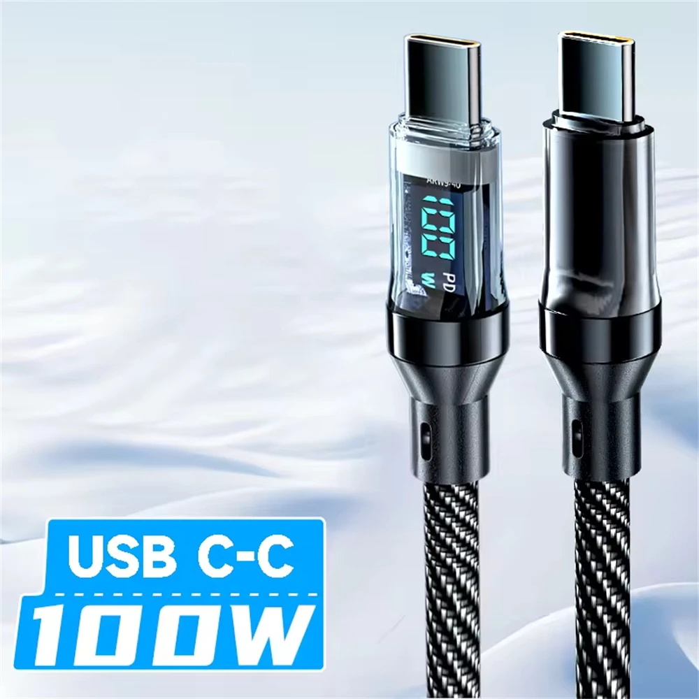 ตัวเลือกสินค้า สายชาร์จเร็ว 120W จอแสดงผลดิจิตอล