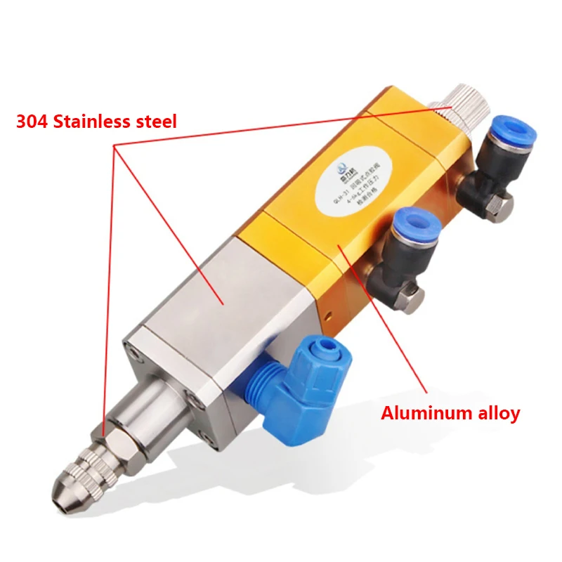 Válvula de Distribuição de Precisão Pneumática Válvula de Distribuição uv Anti-gotejamento Válvula de Silicone Sugar Cola de Resina de Silicone Cola de Cola Epóxi - Image 6