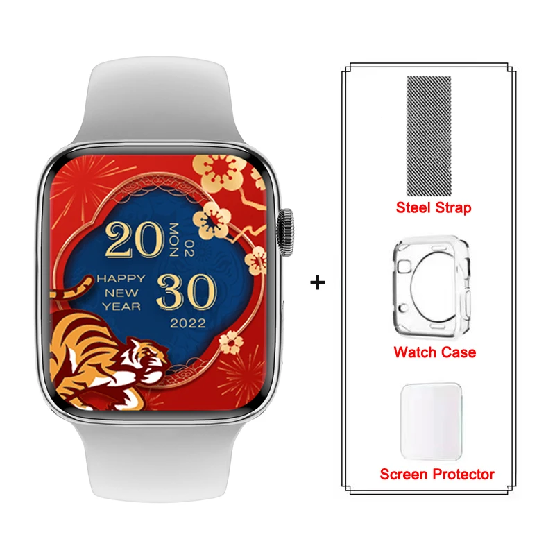 2022 New 1.9 Inch DT7 Max DT NO.1 7 Smart Watch 7 GPS Track NFC Bluetooth Call Wireless Charging Smartwatch PK IWO W27 W37 Pro 