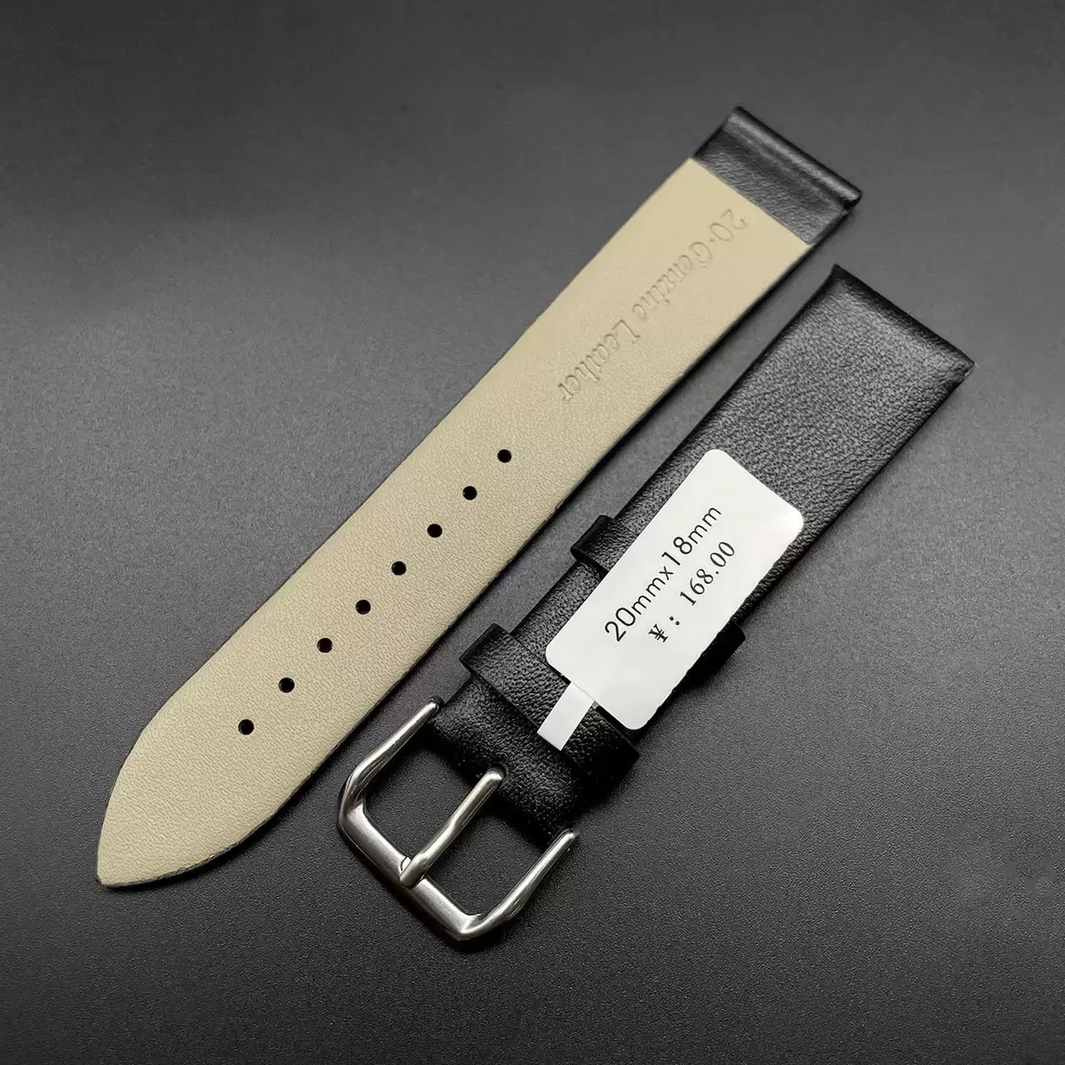 Luxurious Calfskin Leather Watch Band – Soft Casual Replacement Strap