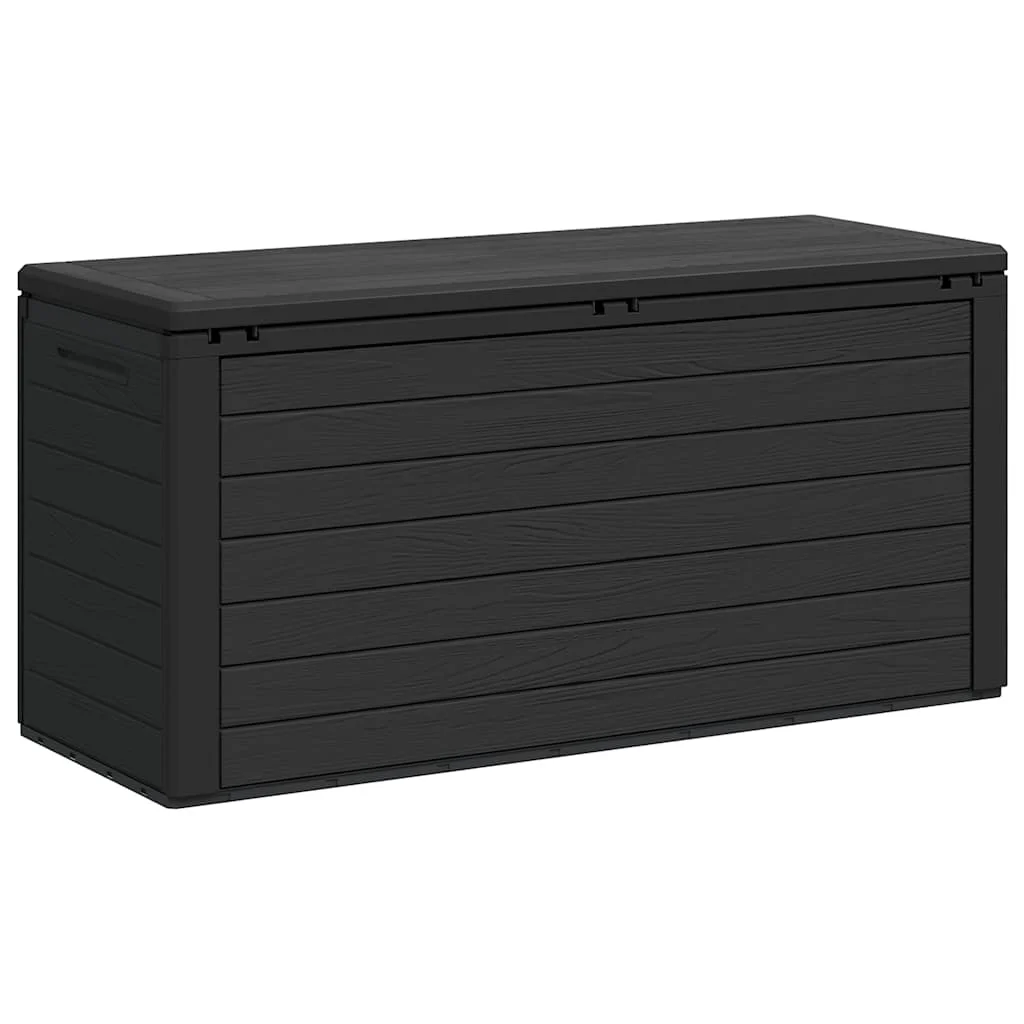 Garten-Aufbewahrungsbox Anthrazit 116x44x55 cm, für Werkzeuge und Outdoor-Kissen – Detail 6