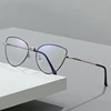 Feminino Anti Blue Light Glasses Women Cat's Eye Optical Myopia Nearsighted Glasses Computer Eyewear Minus -2 -3 Diopter Glasses 2