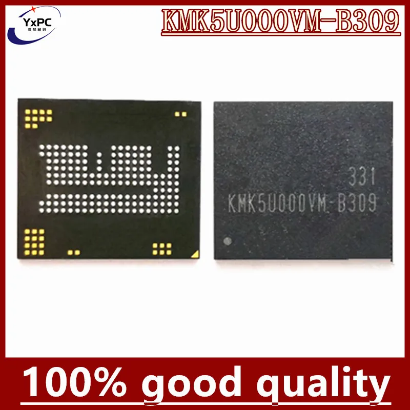 

KMK5U000VM-B309 KMK5U000VM B309 EMCP 4GB BGA162 4G Flash Memory IC Chipset with balls