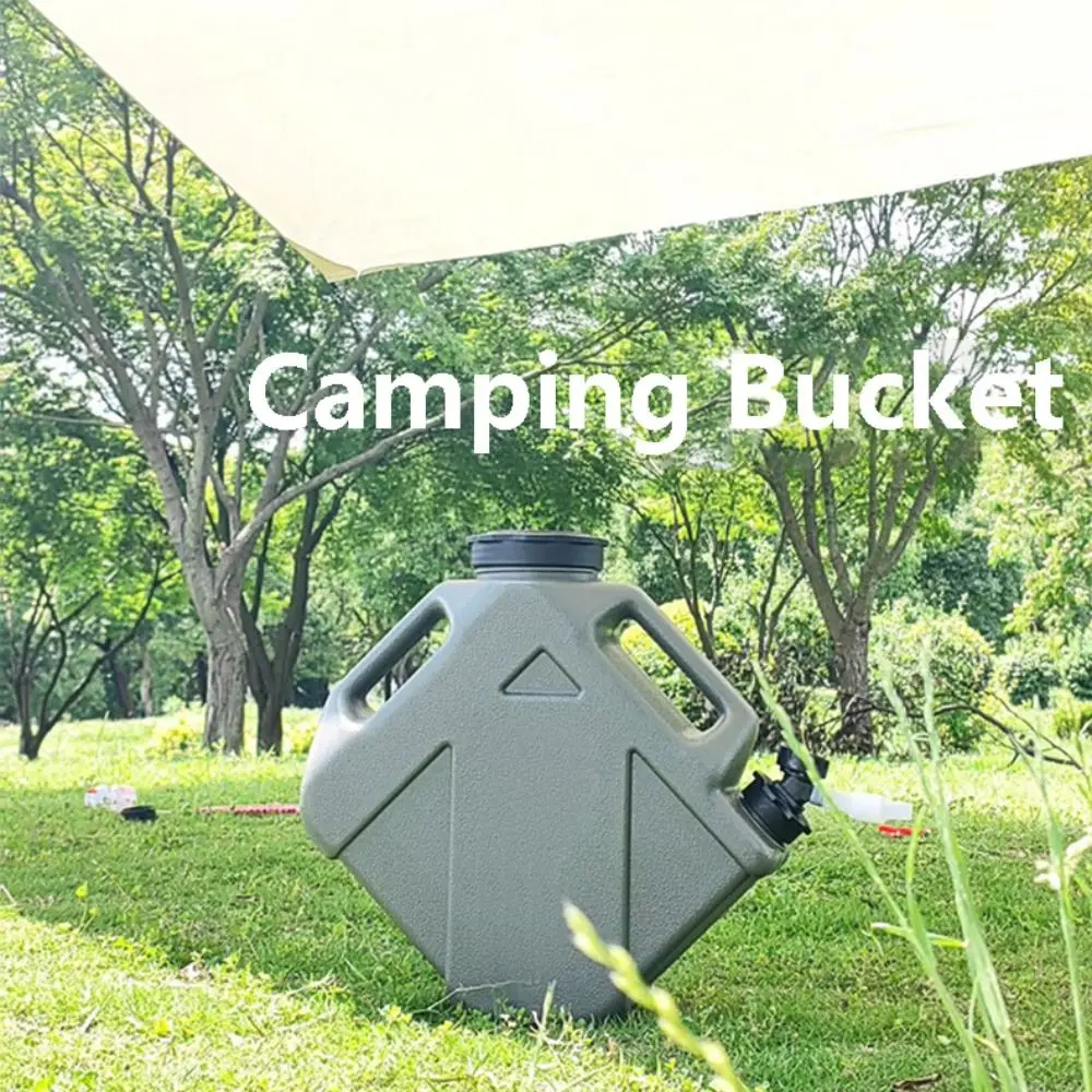 

Резервуар для воды на 10 л, новый съемный смеситель для хранения воды, ведро для кемпинга, пищевой класс, вместительные принадлежности для кемпинга, для путешествий