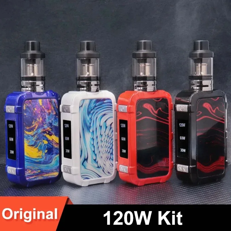 S474b7e70690d4413ae49226d18279fe8X-Elektronischer vape pen 120w box mod kit 1800mah batteriter vml atomizer oled screen e cigaretter vaporizer rök shisha ecig vaper Elektronischer vape pen 120w box mod kits 1800mah batterie 2,5 ml zerstäuber oled bildschirm e zigaretten verdampfer rauch shisha ecig vaper_S474b7e70690d4413ae49226d18279fe8X