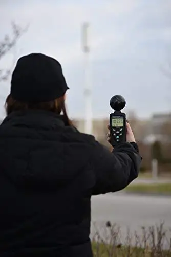 Triple Axis HF RF Analyzer and Detector Calibrated Measuring Emissions from Cell Phones