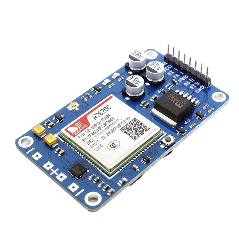 

SIMCOM A7670C LTE Cat1 module core development board compatible with STM32 raspberry pie B1/B3/B5/B8/B34/B38/B39/B40/B41