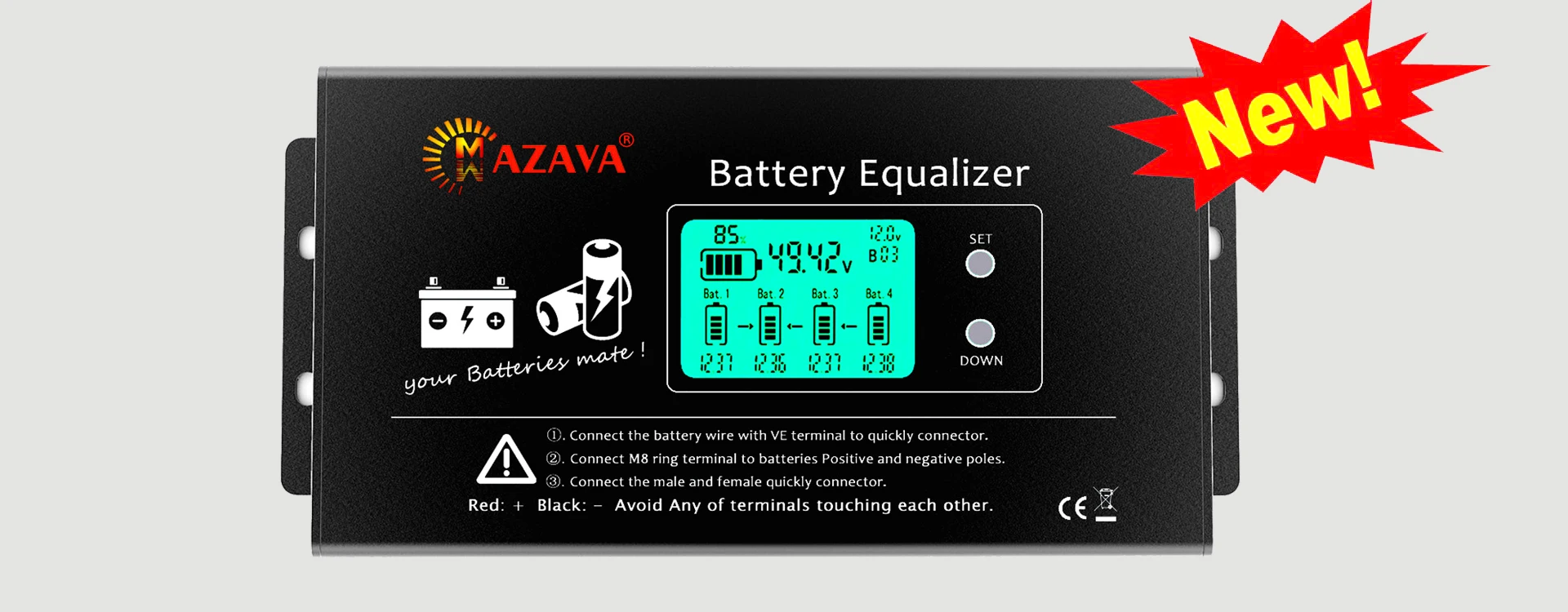 HC01 With Touch Switch Battery Equalizer – Mazava® – Professional  Manufacturer of Battery Equalizer in China