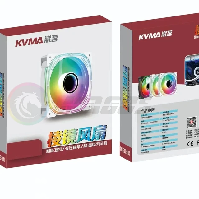 강력한 환풍, 조용한 작동, 멋진 RGB 조명으로 PC를 멋지게 꾸미는 Flying Elephant ARGB + PWM 사일런트 환풍기