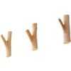 Wood wall hook  hooks for hanging clothes  Coat Hanger Home Decorative Hangers Key Holder Wall Rack  Shelf  WF109 5