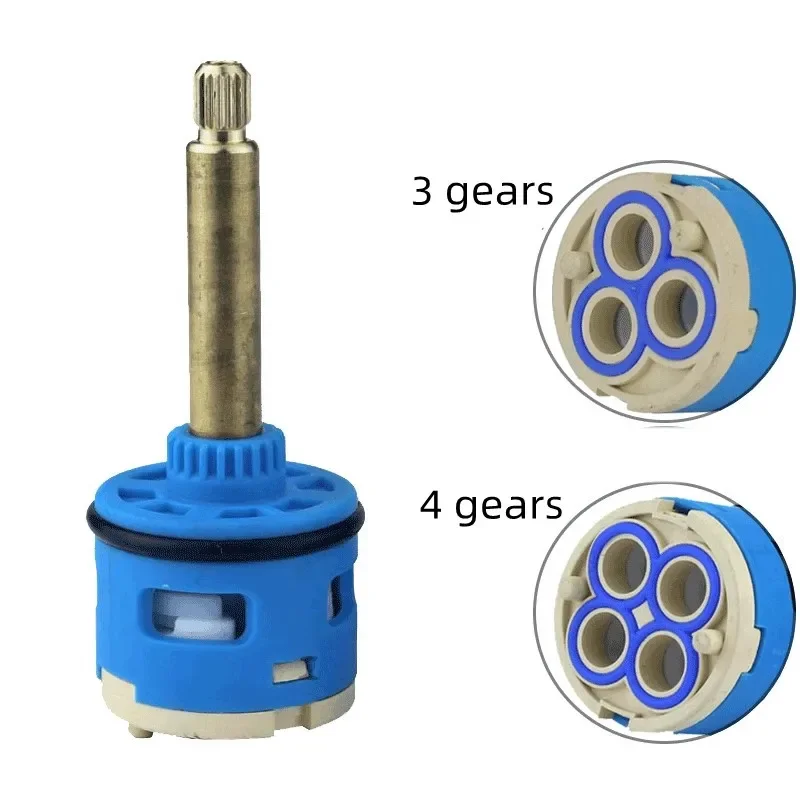 Shower Faucet Cartridge Watersaving Replacement Ceramic Spool Water Mixer Valve Installation Kitchen Bathroom Accessories 1PCS faucet cartridge,mixer tap replacement