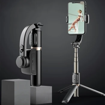 FGCLSY 2024 AI Video stabilizer Bluetooth selfie stick tripod Gimbal Stabilizer For Smartphone Live vertical shooting bracket 8