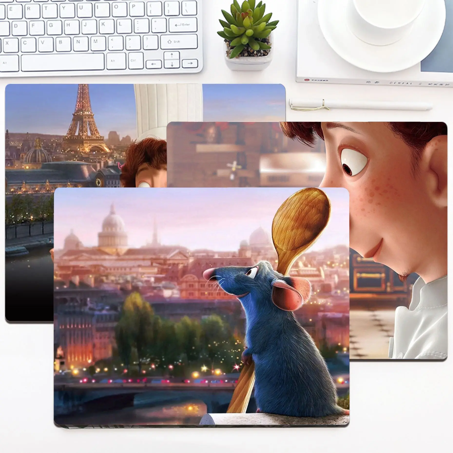 

Disney Ratatouille Animation Cartoon Anime Gaming Mouse Pad Keyboard Mouse Mats Smooth Company Desktop Mat