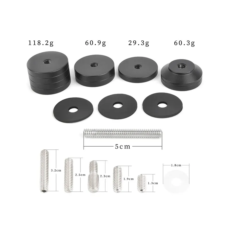 Archery Bow Stabilizer Weight Kit Balance Bar Bow Riser Counterweight Freestyle Bow Arrow Shooting Hunting Accessories