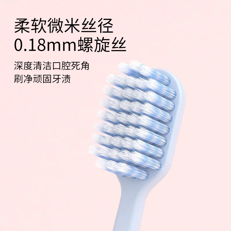 2PCS 부드러운 칫솔 남성 여성 성인 칫솔 전기 도금 골드 컬러 치과 브러쉬 칫솔 치아 청소 관리