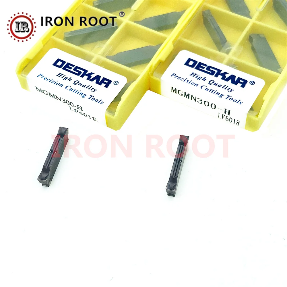 

DESKAR Turning Blade MGMN300,MGMN400,T LF6018 Grooving Carbide Insert CNC Grooving Cutter,Cutting Lathe,Turning Tools For MGEVR