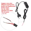 E27 Crawling pet lizard tortoise heating lamp holder & power cord switch Piglet Chicken Brooder Heating Spiral Light Socket 1 Pc 3